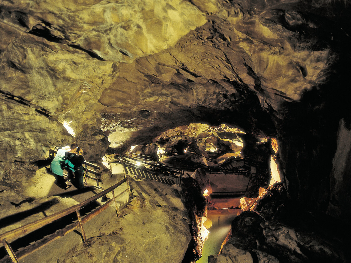 Lamprechtshöhle Lamprechtshöhle im Salzburger Saalachtal