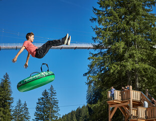 High wire park Saalbach Hinterglemm