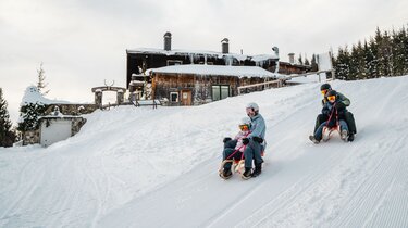 Tobogganing fun for the whole family in Saalfelden-Leogang | © Michael Geißler