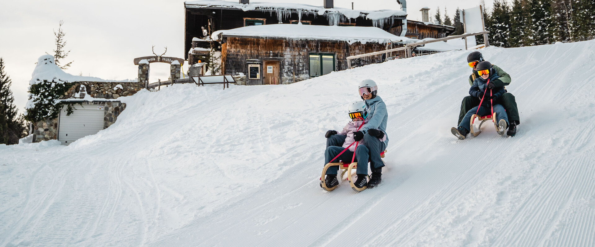 Rodelspaß für die ganze Familie in Saalfelden-Leogang | © Michael Geißler