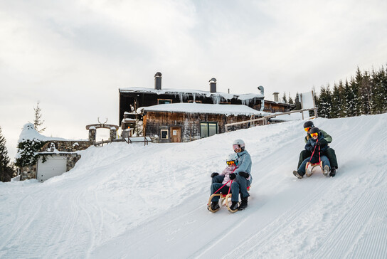 Tobogganing fun for the whole family in Saalfelden-Leogang | © Michael Geißler