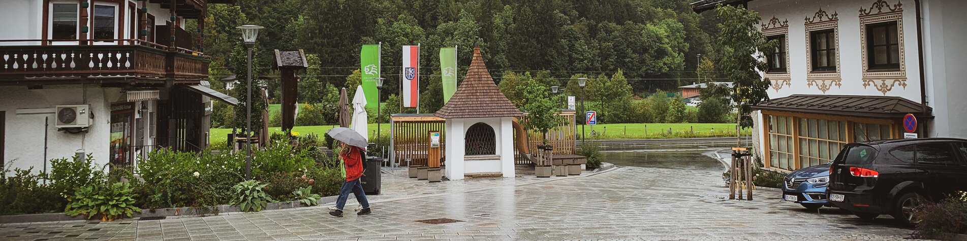 Regnerischer Tag in Saalfelden - Leogang