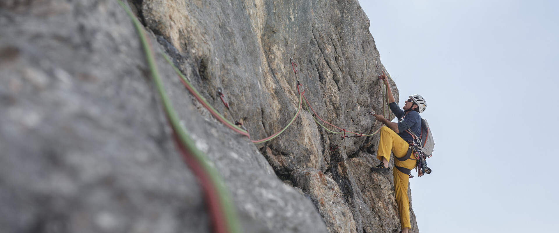 Kletterer am Felsen in Leogang | © Sportalpen