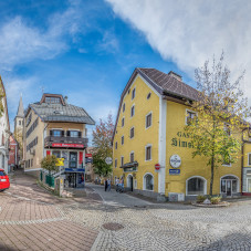 Mittergasse Saalfelden | © Peter Kühnl Mittergasse Saalfelden Ortszentrum | © Peter Kühnl