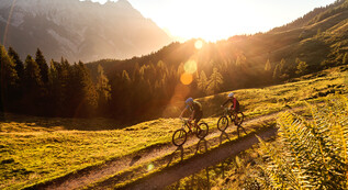 Biking on numerous trails in Saalfelden-Leogang | © Klemens König