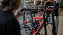 Werkstatt im Bikepark Leogang