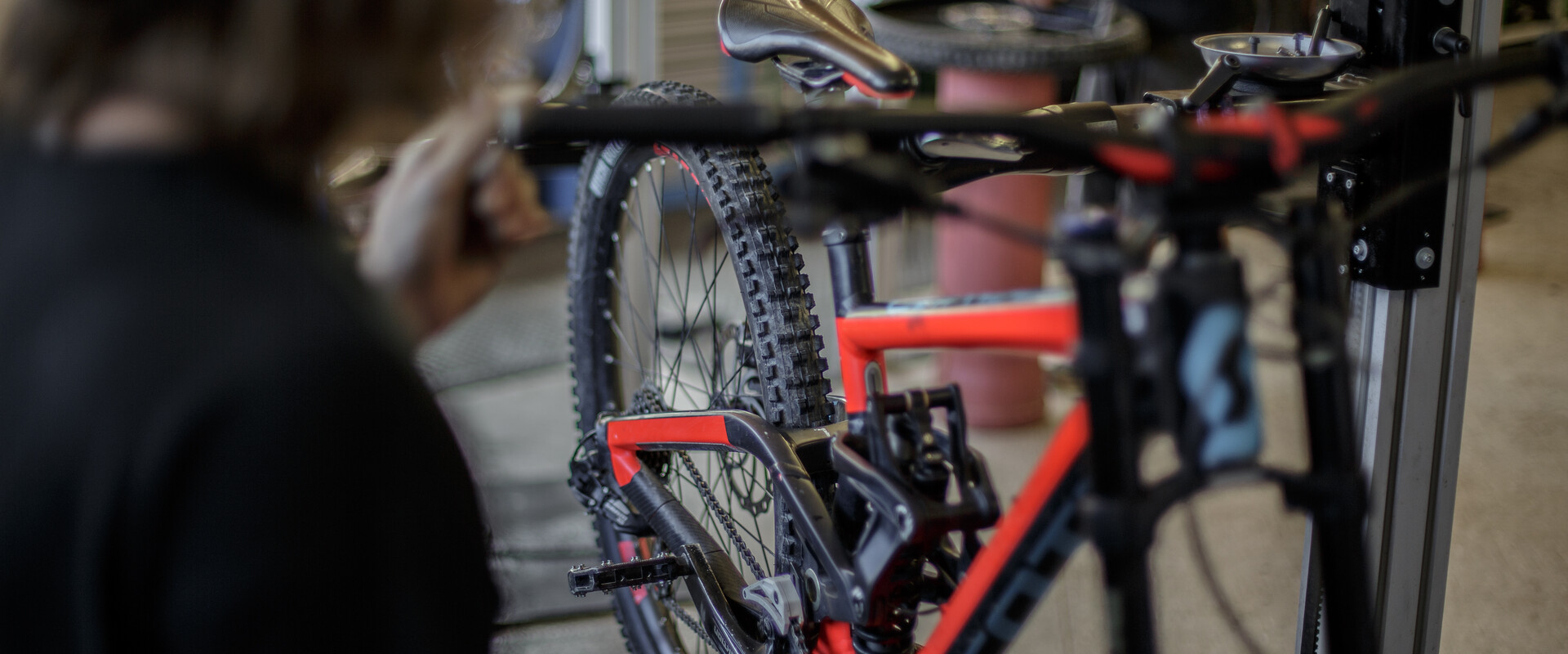 Workshop at Bikepark Leogang