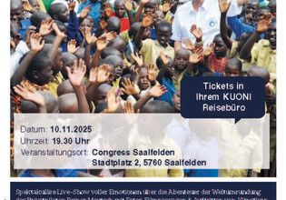 Herzliche Einladung Abenteuer Weltumrundung am 10. Herzliche Einladung Abenteuer Weltumrundung am 10.