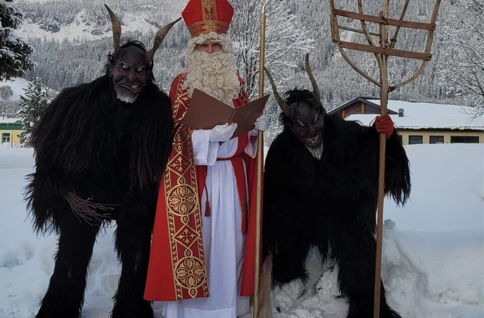 Krampusse zum Anfassen | © Wallnerpass Saalfelden Krampusse zum Anfassen | © Wallnerpass Saalfelden