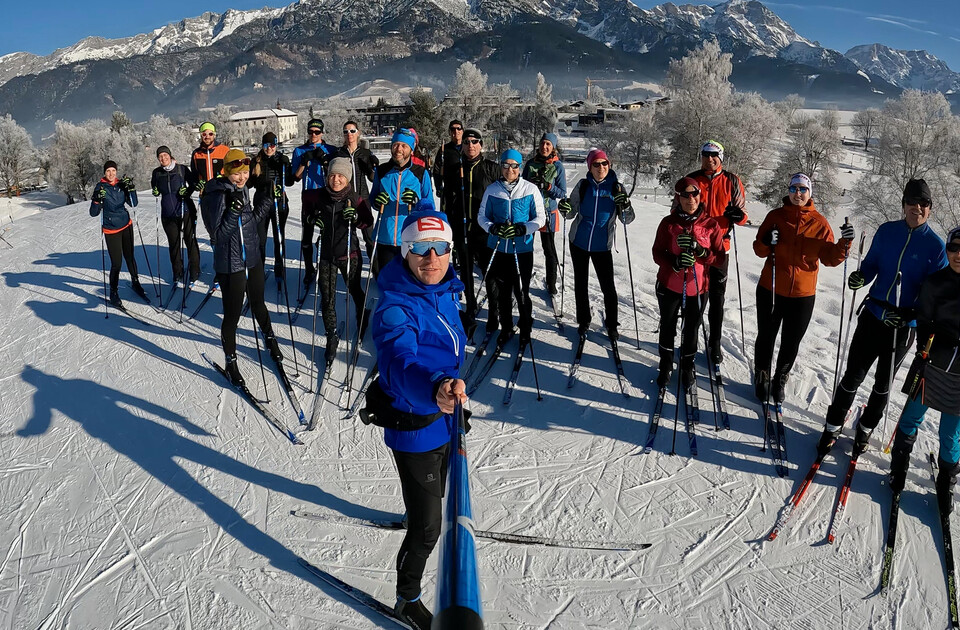 Gruppenbild SporAKTIV Langlaufcamp | © Markus Rothberger