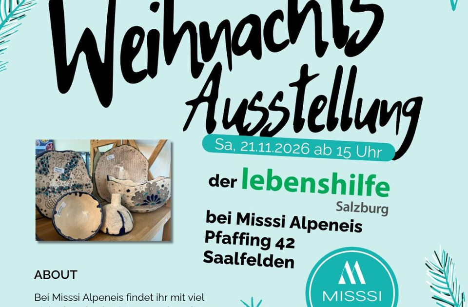 Weihnachtsausstellung misssi | © Misssi Alpeneis