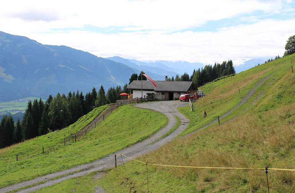 Blick auf die Alm