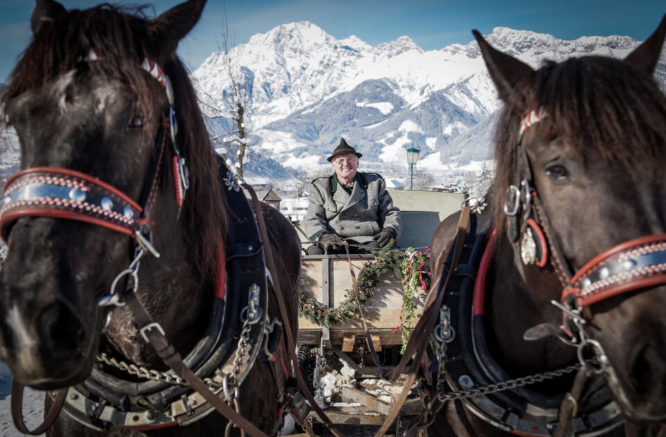 Pferdeschlitten Saalfelden 1 | © Lemonmedia