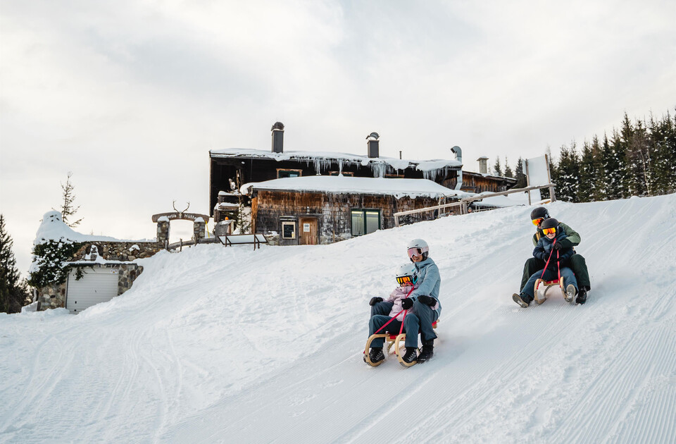 Rodeln am Biberg | © saalfelden-leogang.com/Michael Geißler