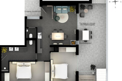 Grundriss Souterrain // Apart Herzog Leogang