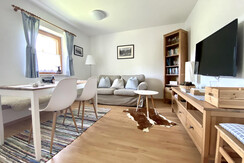 Apartment Tilli Wohnraum Couch-TV