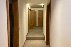 Gang mit Garderobe