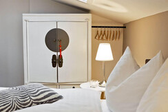 Schlafzimmer im Appartement 4