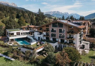 Biohotel Rupertus Haus vom Westen