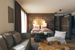 Gold Suite - sleeping area