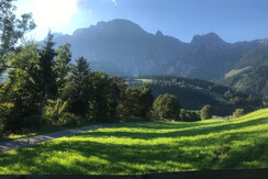 View of the mountains from the house
