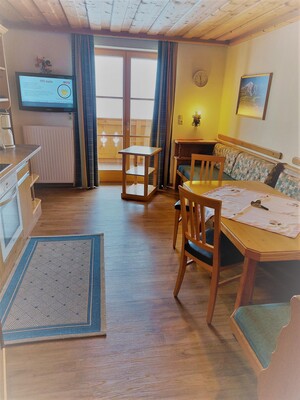 Wohnküche Ferienwohnung Bergblick