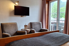 Bergblick Balkontür