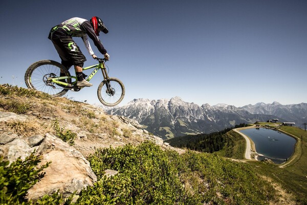 Biking in Leogang