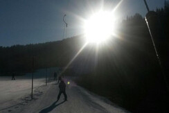 Direkt von der Piste zu unerem Haus Direkt von der Piste zu unerem Haus