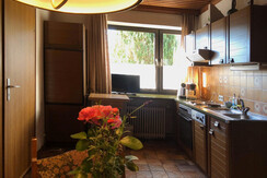 Aufenthaltsraum und Küche