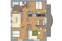 Familien-Appartement-Steiner-Leogang