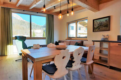 Natur Loft FichtenWald Living room with panorama view Natur Loft FichtenWald Living room with panorama view