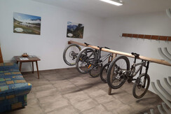 lockable bike room with dryer for clothes and shoes lockable bike room with dryer for clothes and shoes