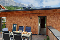 Sun terrasse with dining table Sun terrasse with dining table