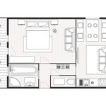 Photo of Apartment, shower, toilet, 2 bed rooms
