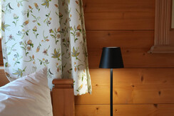 Einblick ins Schlafzimmer