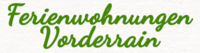 Logo Ferienwohnung Vorderrain Logo Ferienwohnung Vorderrain