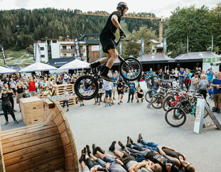 Bike Trial Show von Thomas Klausner | © Miha Matavz