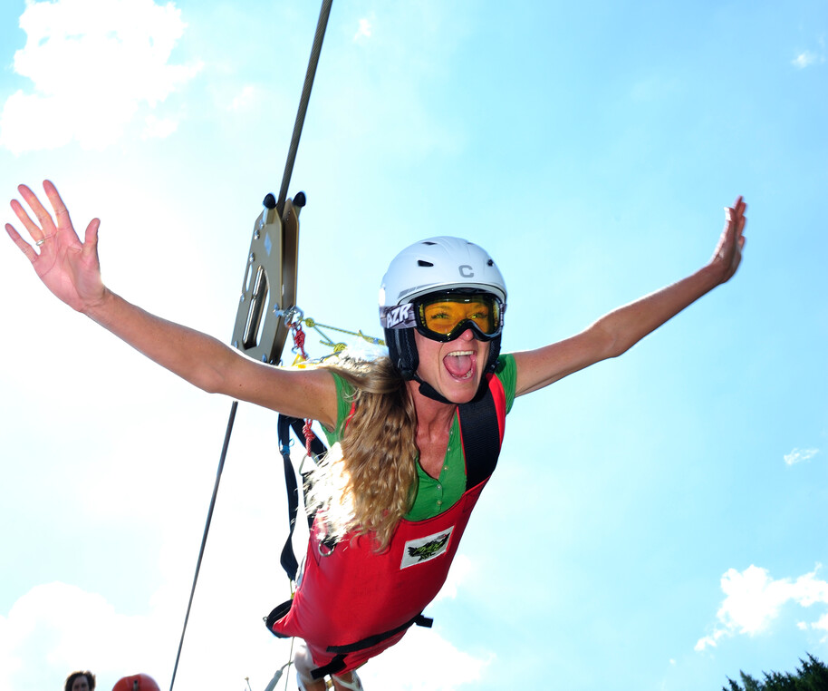 Flying Fox XXL Leogang | © Flying Fox XXL Jochen Schweizer Fotoshooting | © Flying Fox XXL