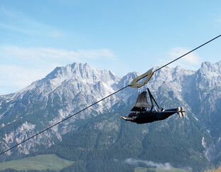 © Christoph Bayer Flying Fox Leogang | © Christoph Bayer