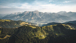 Saalachtaler Höhenweg | © Michael Geißler Bergpanorama am Saalachtaler Höhenweg | © Michael Geißler