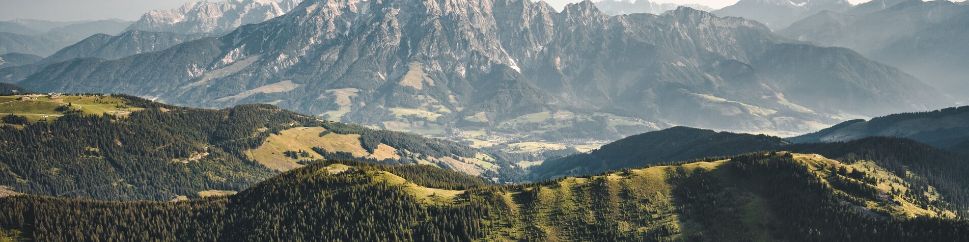 Bergpanorama am Saalachtaler Höhenweg | © Michael Geißler