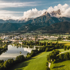 Ritzensee in Saalfelden Leogang | © Michael Geißler Sonnenuntergang am Ritzensee in Saalfelden Leogang | © Michael Geißler