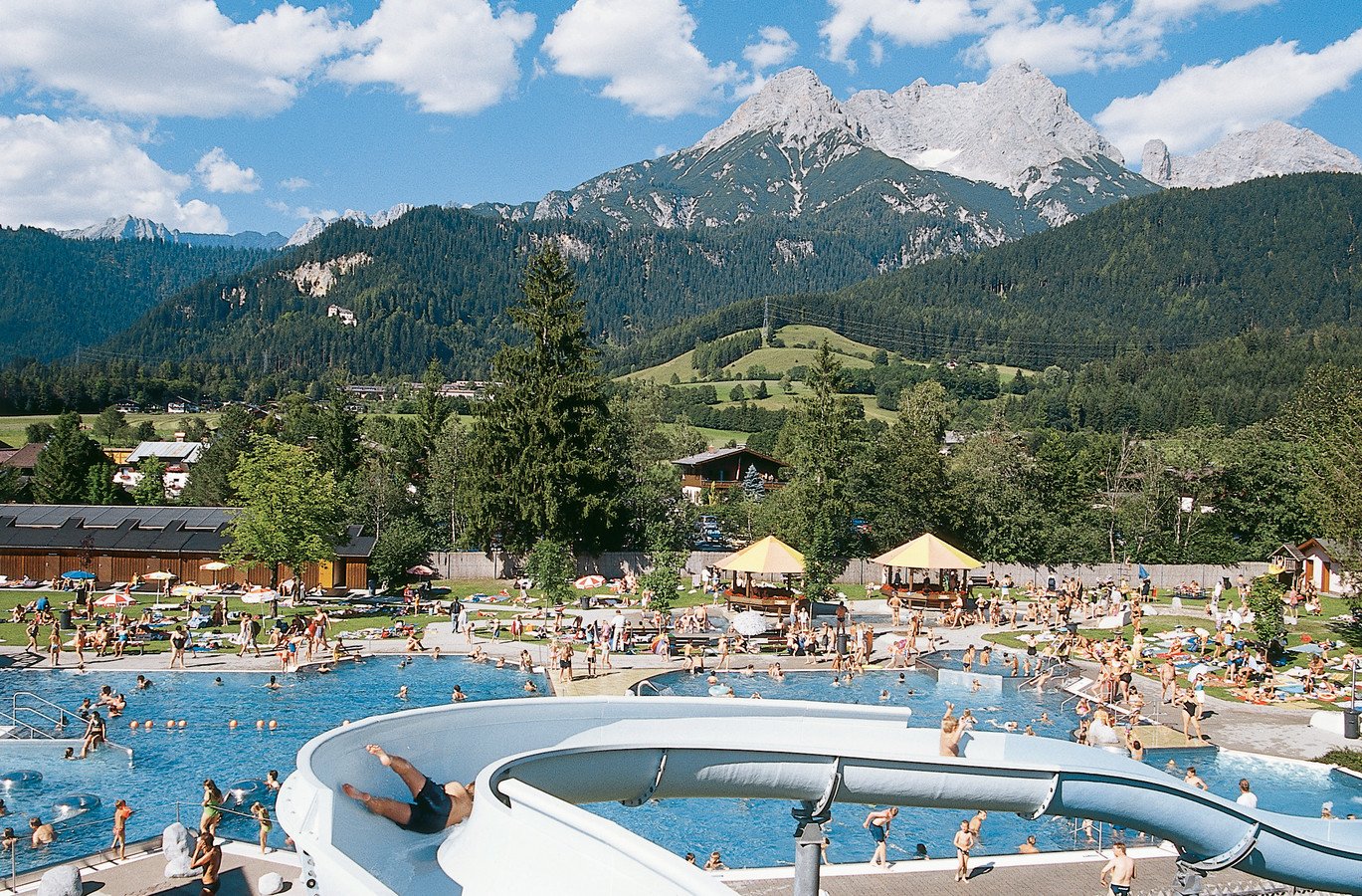 Schwimmbäder und Badesee in Saalfelden Leogang