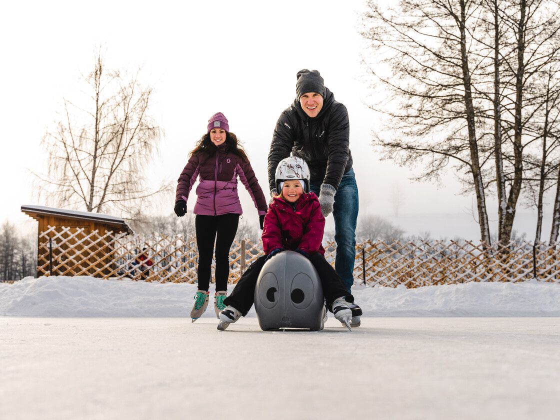 Eislaufen in Saalfelden Leogang