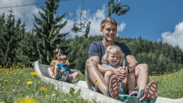 Sommerrodelbahn Biberg | © Creatina Family at summer tobogganing at Biberg | © Creatina