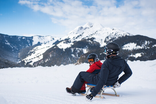 tobogganing in Saalfelden-Leogang | © Christoph Bayer