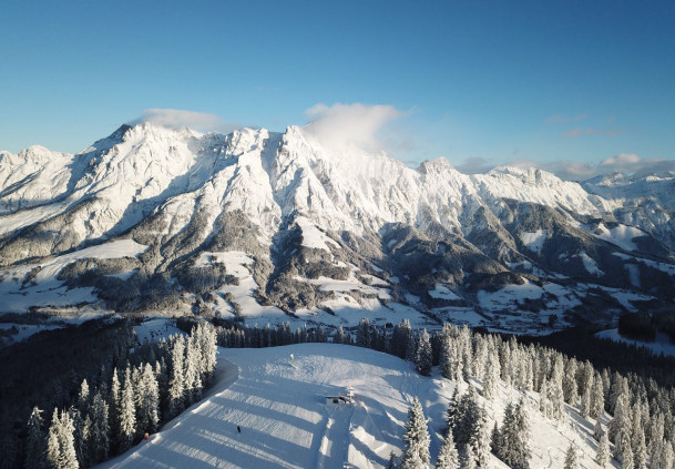 Skipisten in Saalfelden-Leogang | © Lemonmedia.at Winter panorama in the ski resort Saalfelden-Leogang | © Lemonmedia.at